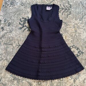 Herve Leger bandage Jules navy dress size women’s medium